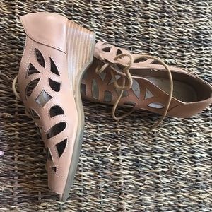 Adorable lace up sandals